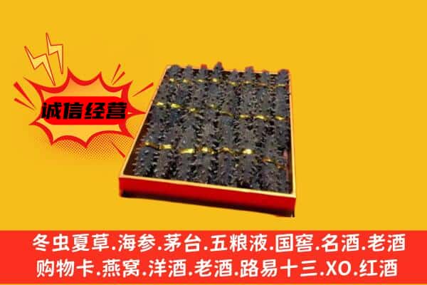 三亚市海棠回收海参